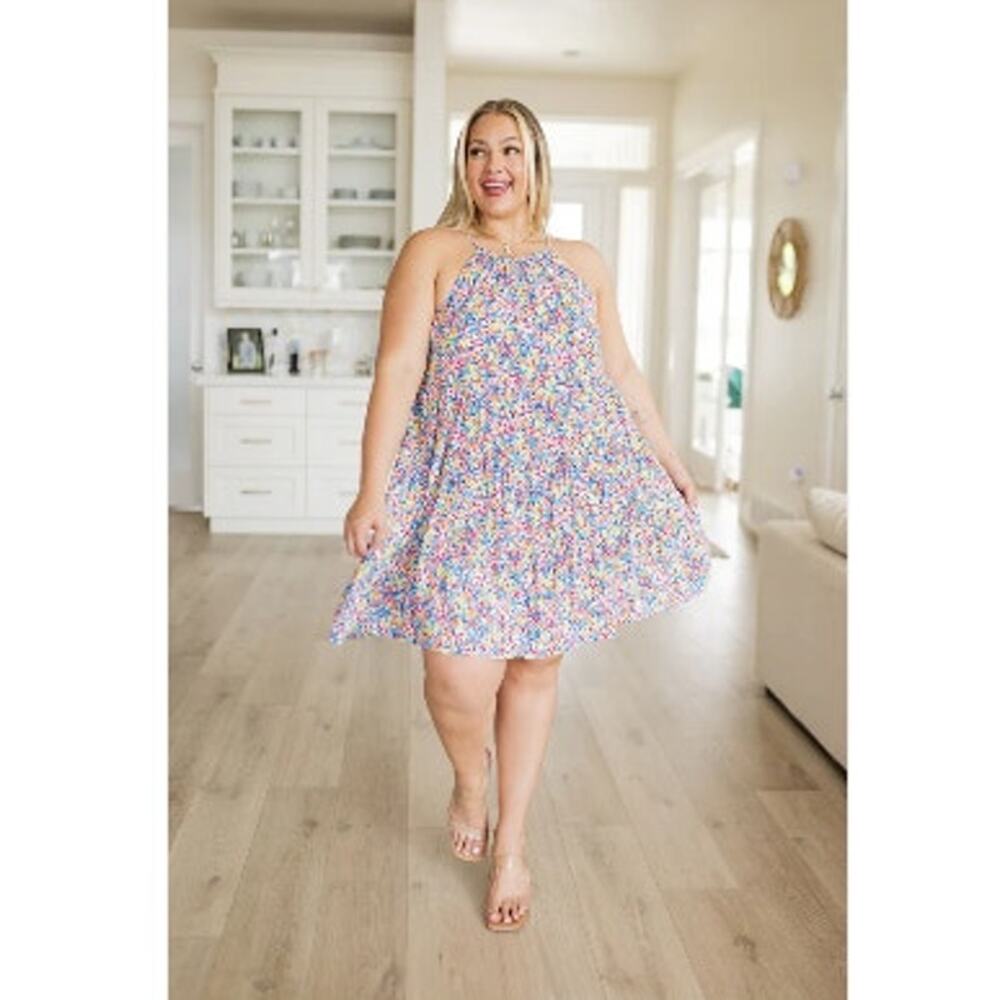 New NWT Emily Wonder Floral Tiered Dress‎ 2X